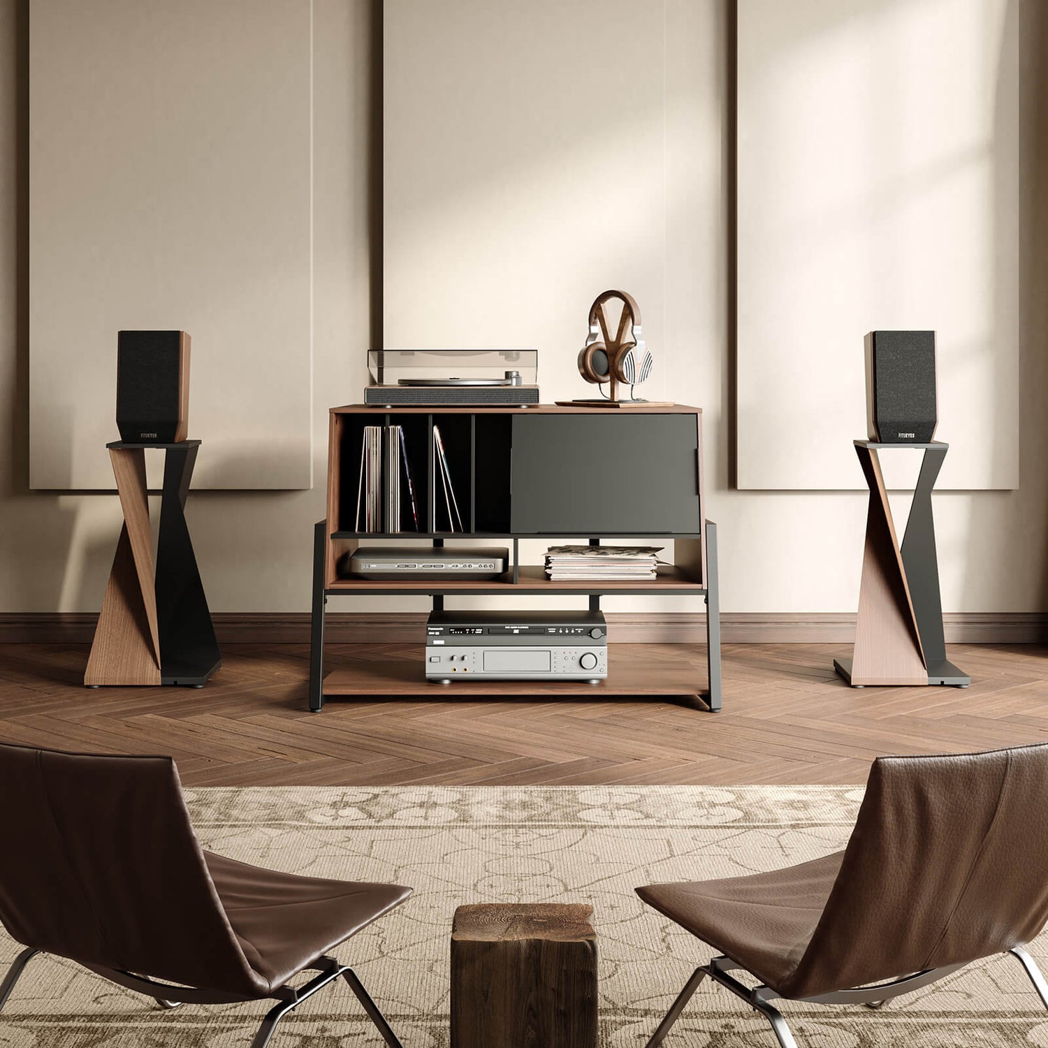 record player stand fitueyes