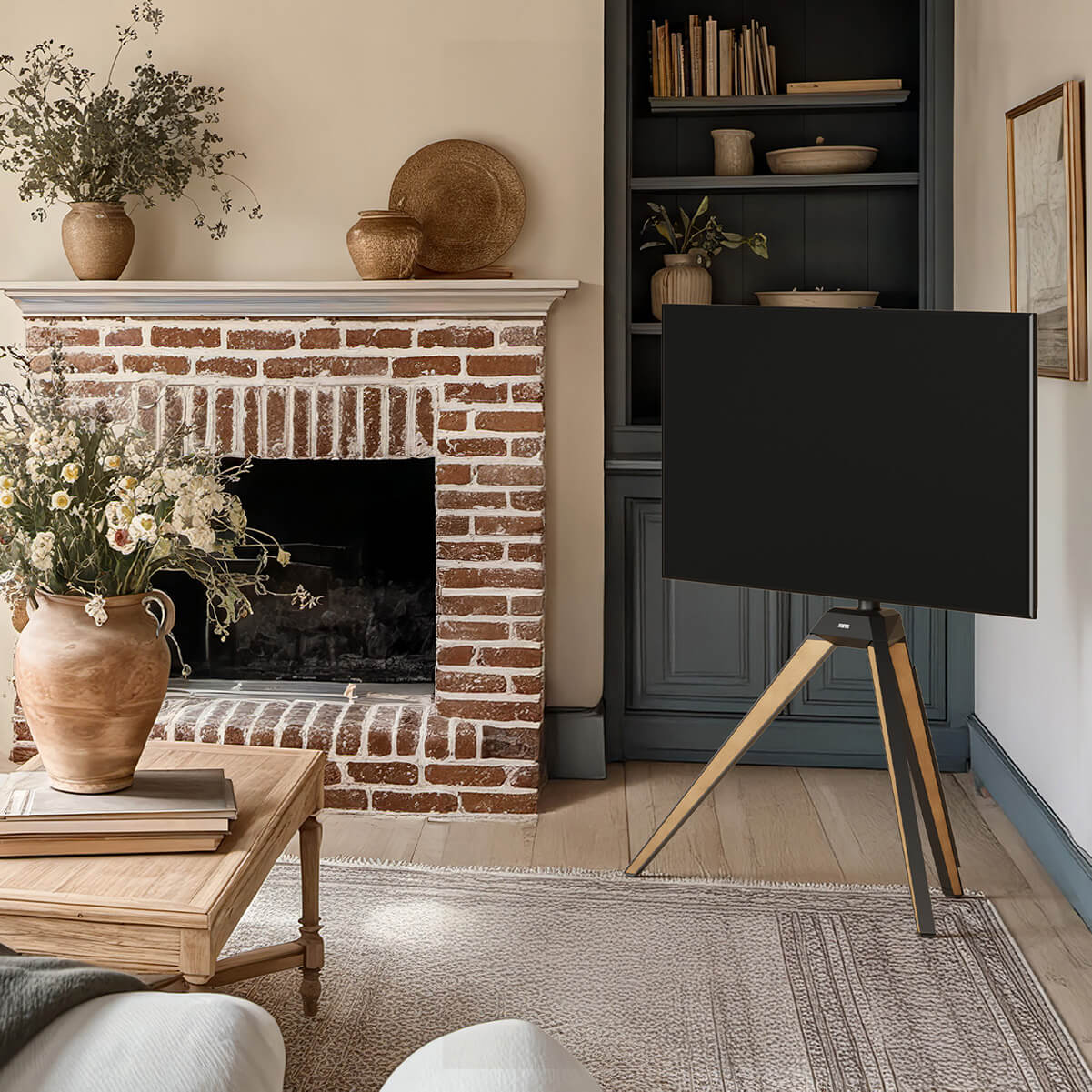 fireplace tv stand fitueyes