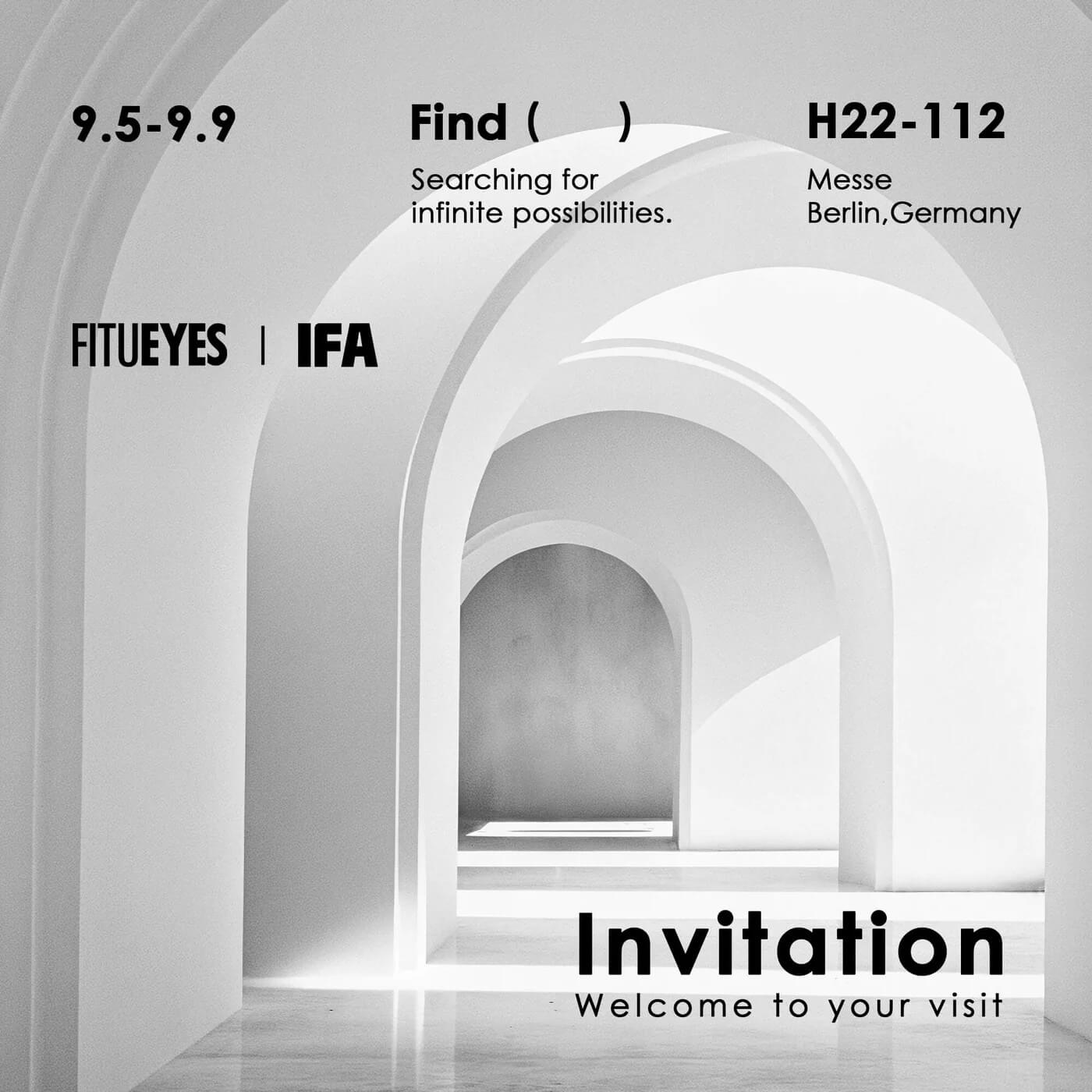 IFA 2025 invitation fitueyes