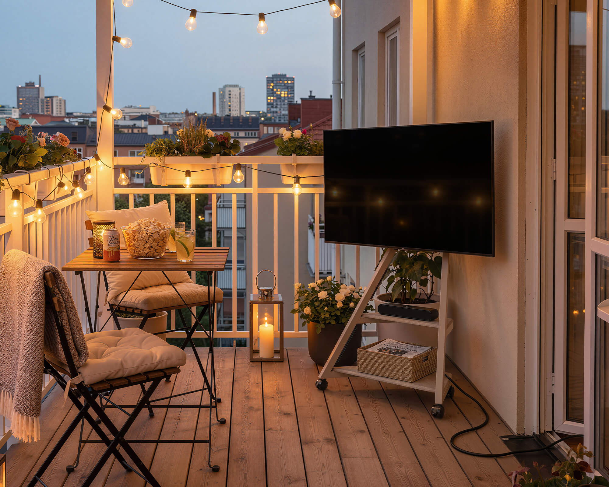 Outdoor TV Stand Eiffel Series