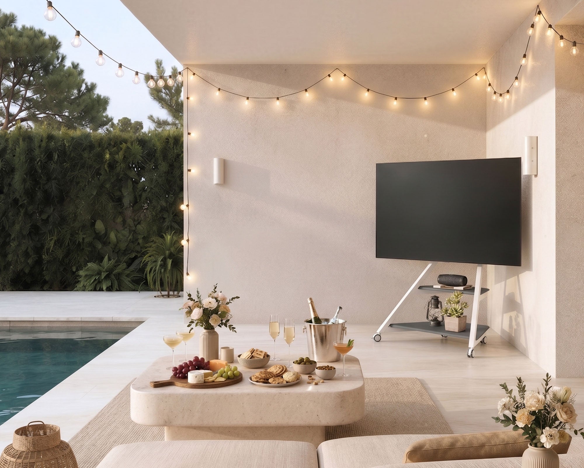 Outdoor TV Stand Eiffel Series