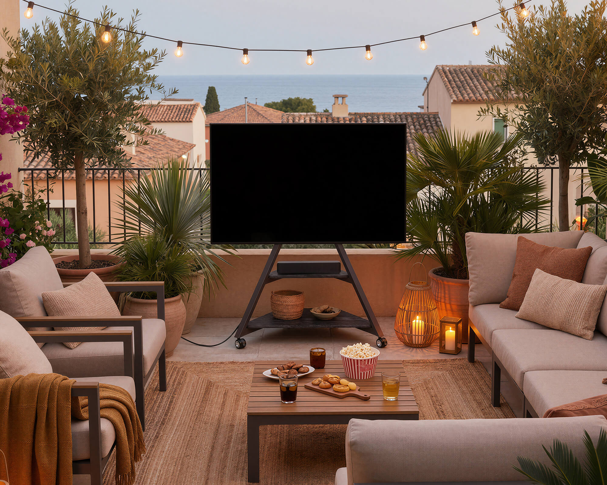 Outdoor TV Stand Eiffel Series