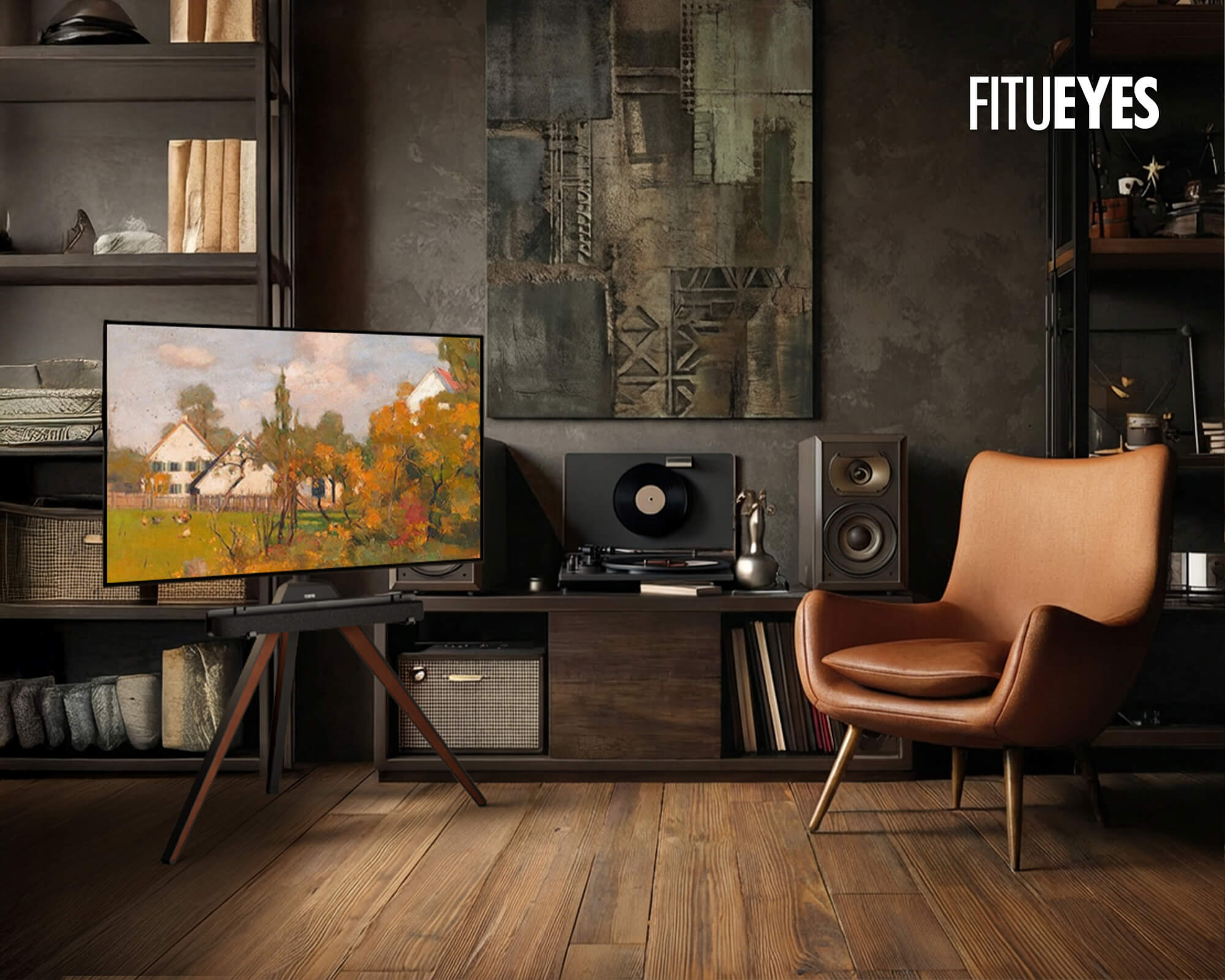 art tv stand for 65 inch tv in the corner