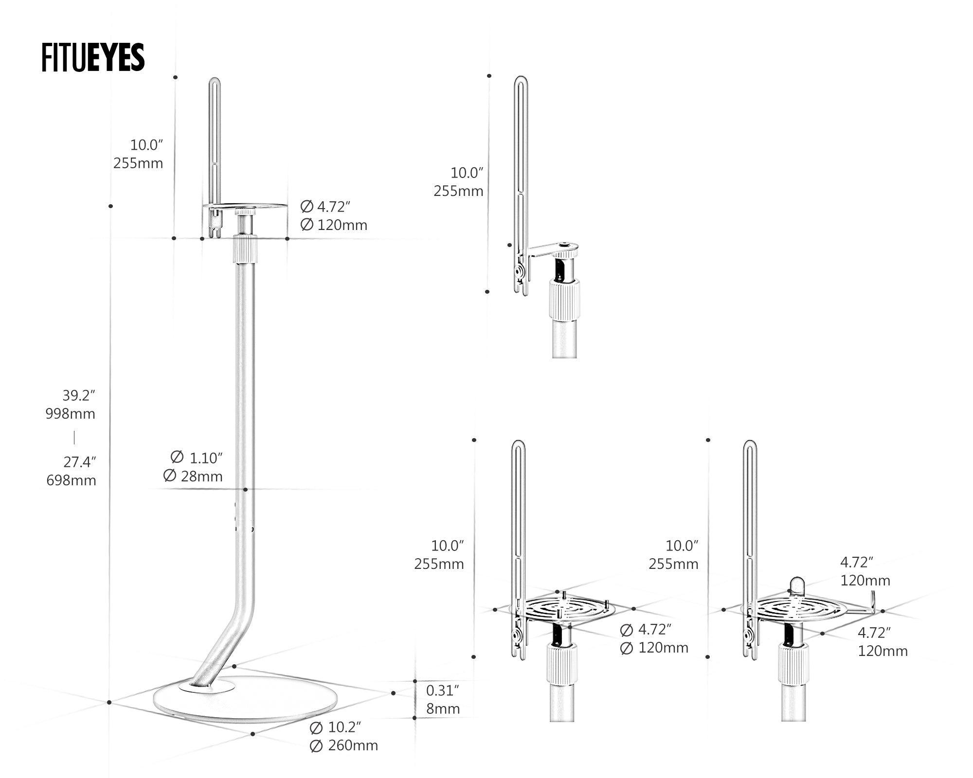 Master SS Speaker Stands - 1 Pair