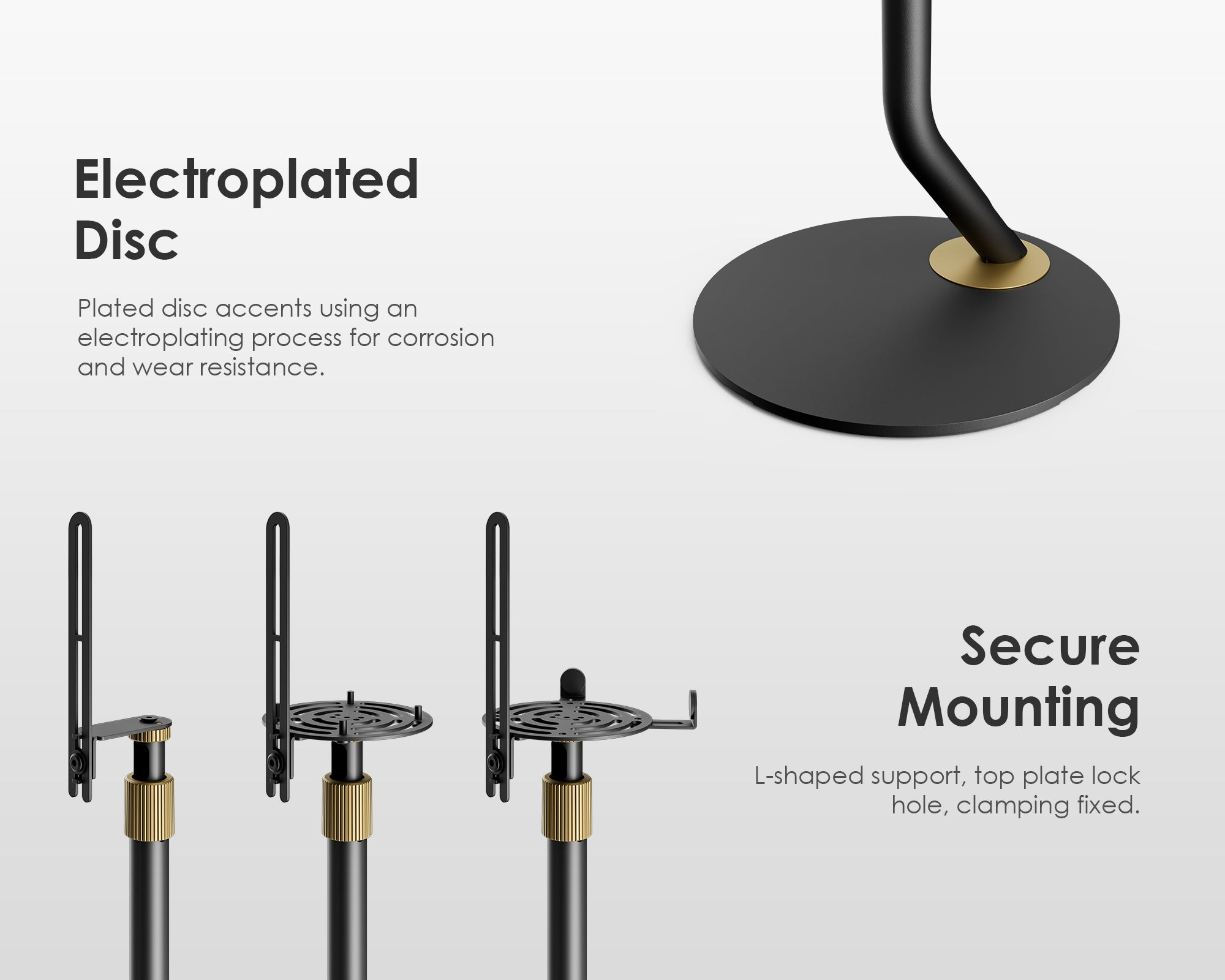 speaker stands with stability