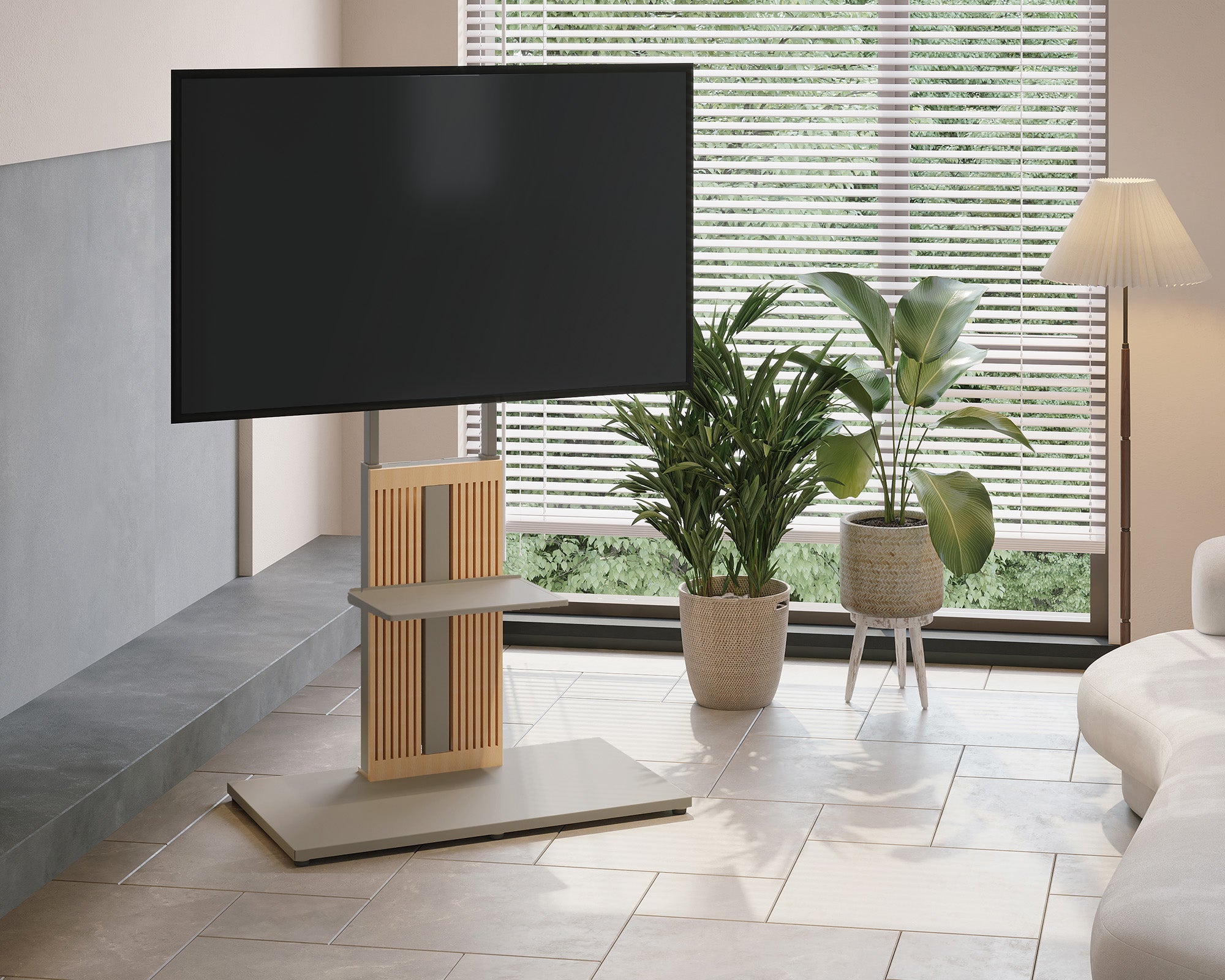 ZEN FT88 Floor TV Stand