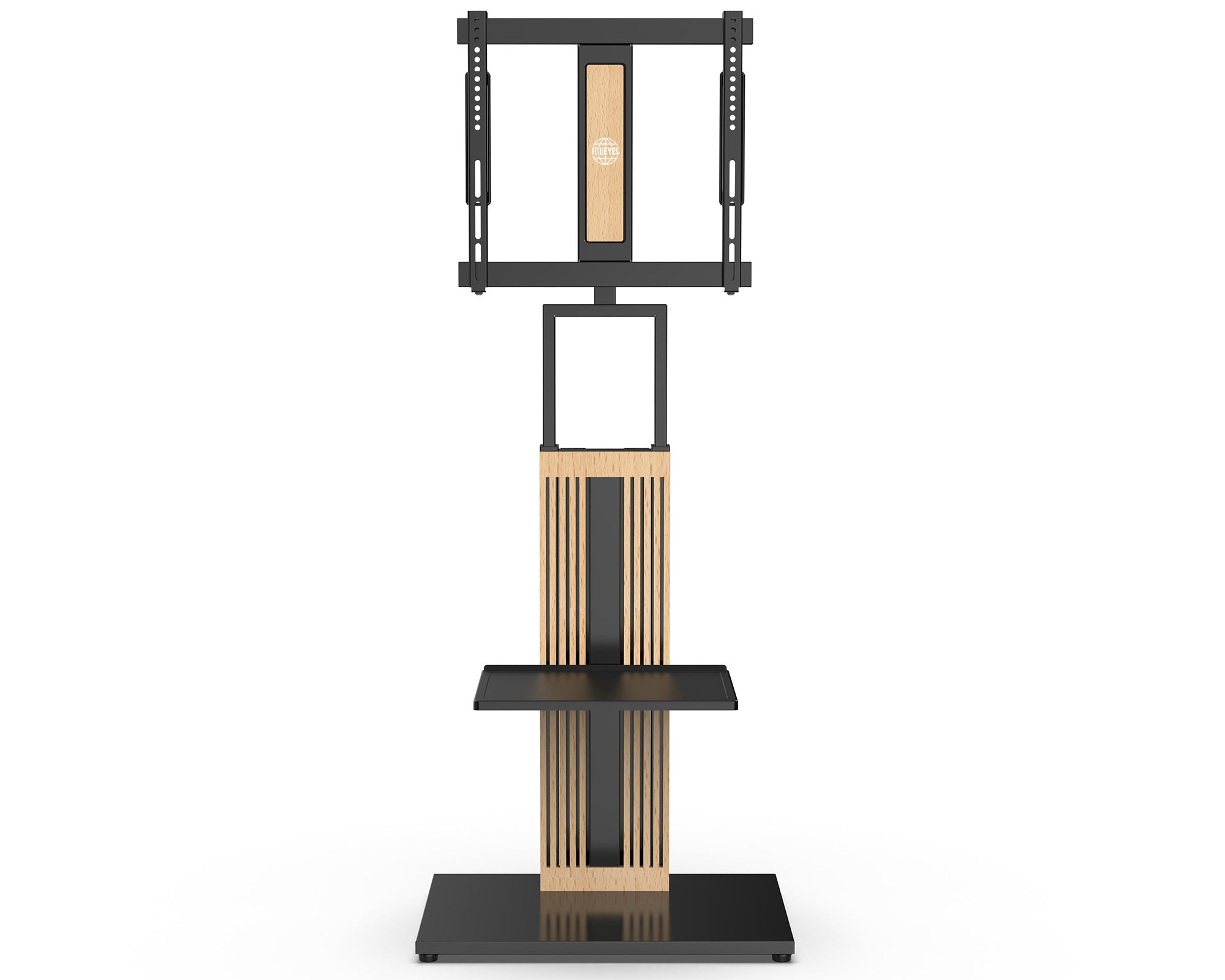 The Black shelf on the zen ft65 tv stand