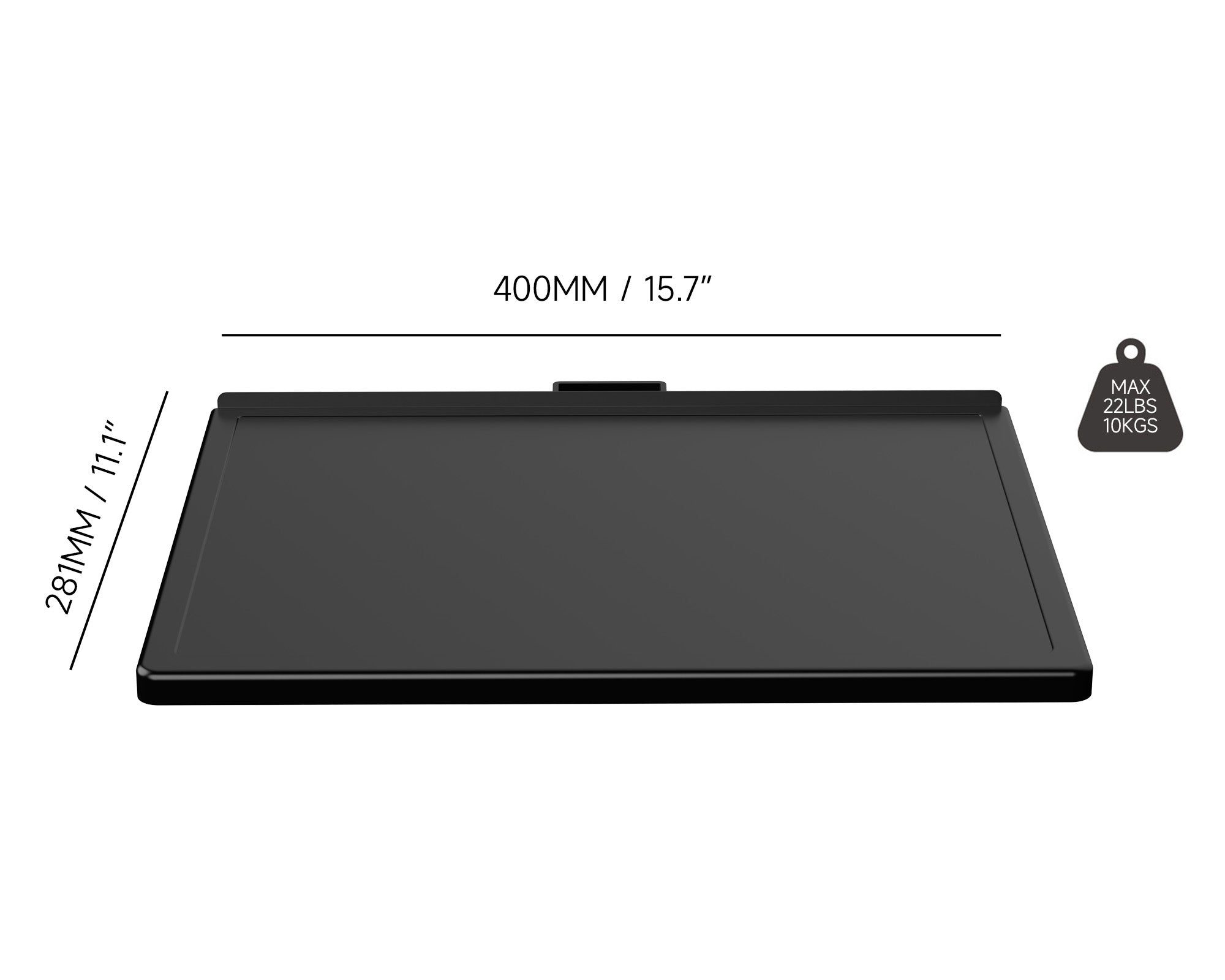 zen and cantor series plate shelf dimension