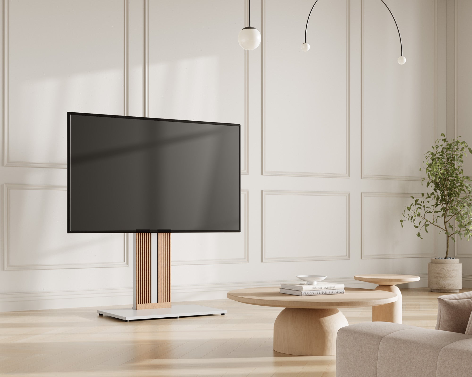 ZEN FT88 Floor TV Stand