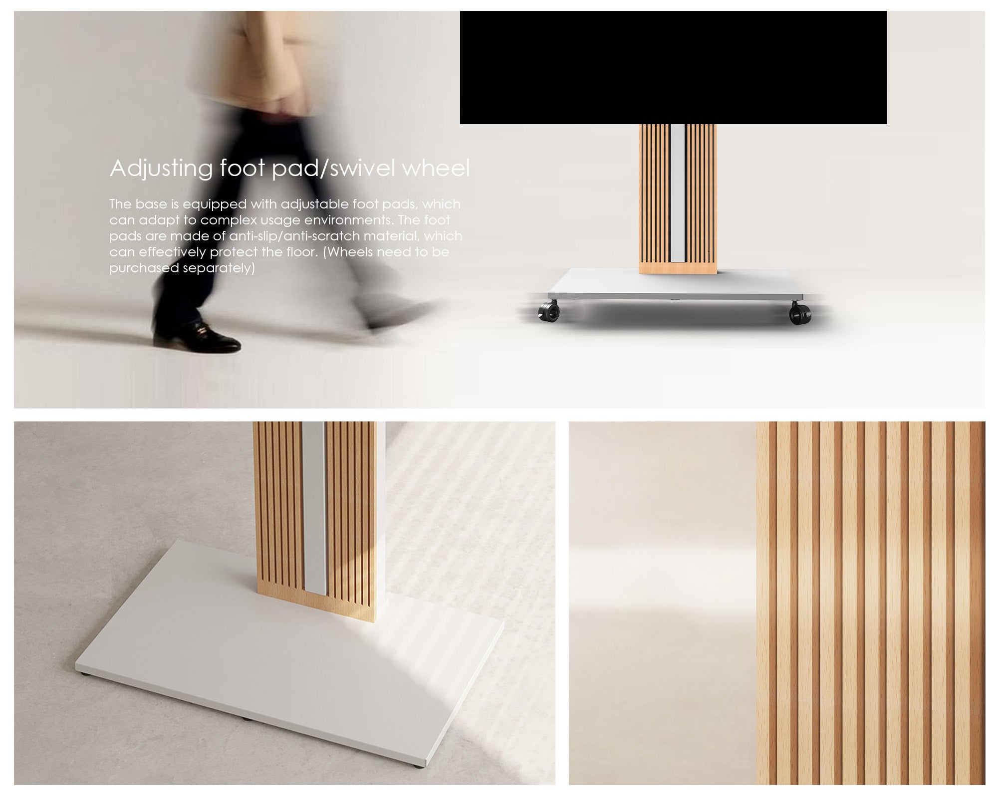 ZEN FT88 Floor TV Stand