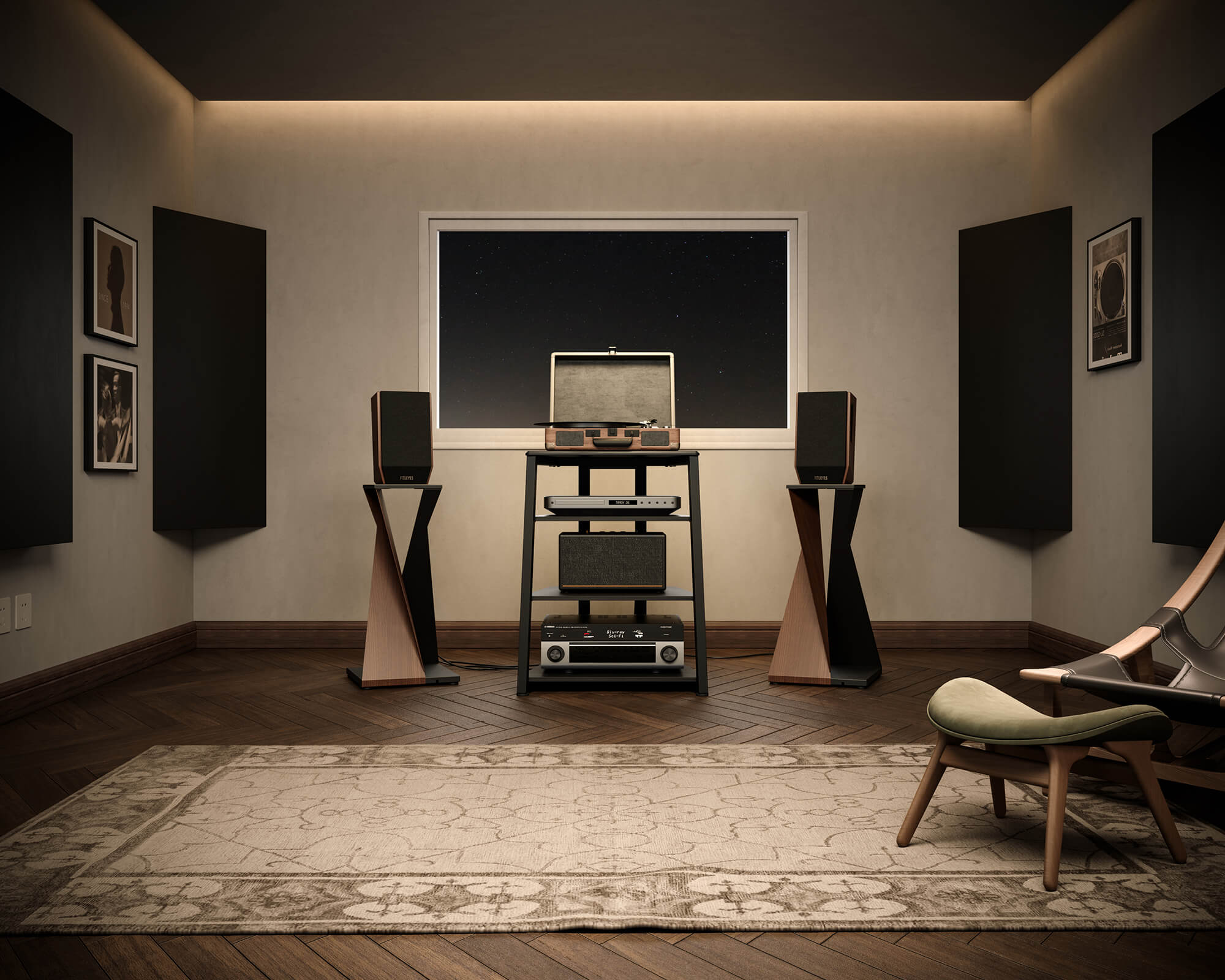 Eiffel F07 Audio Rack