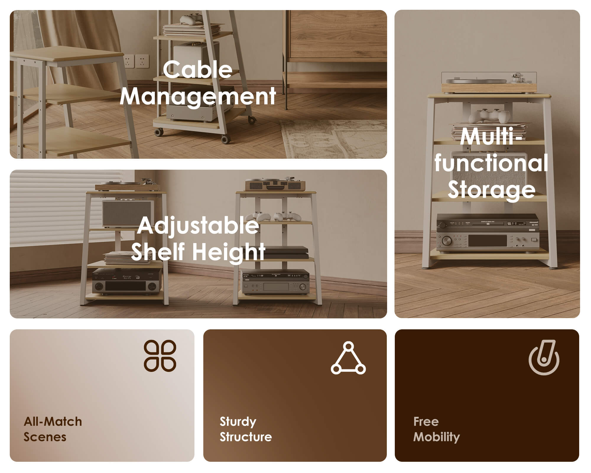 Eiffel F07 Audio Rack