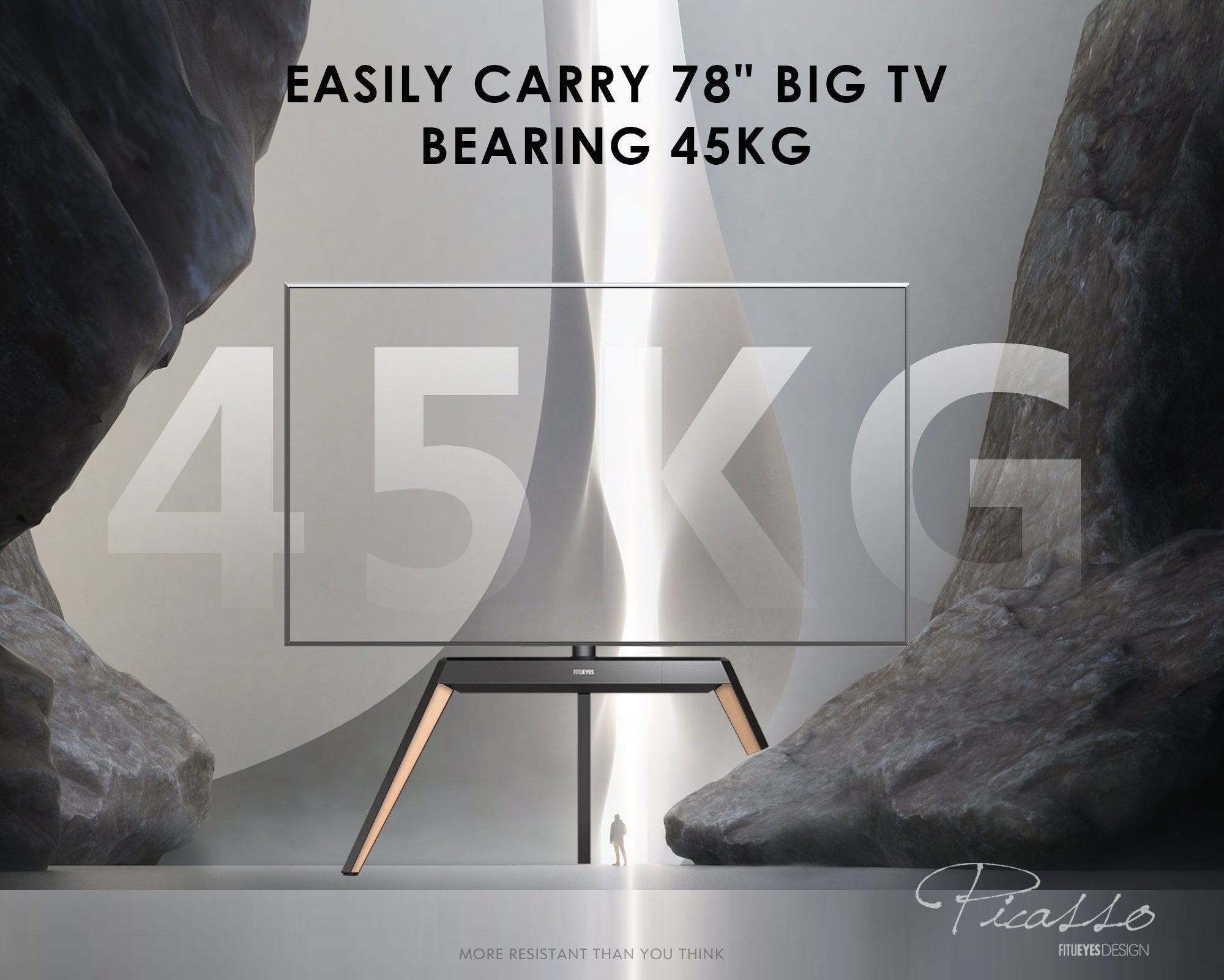 floor tv stand for78 inch tv