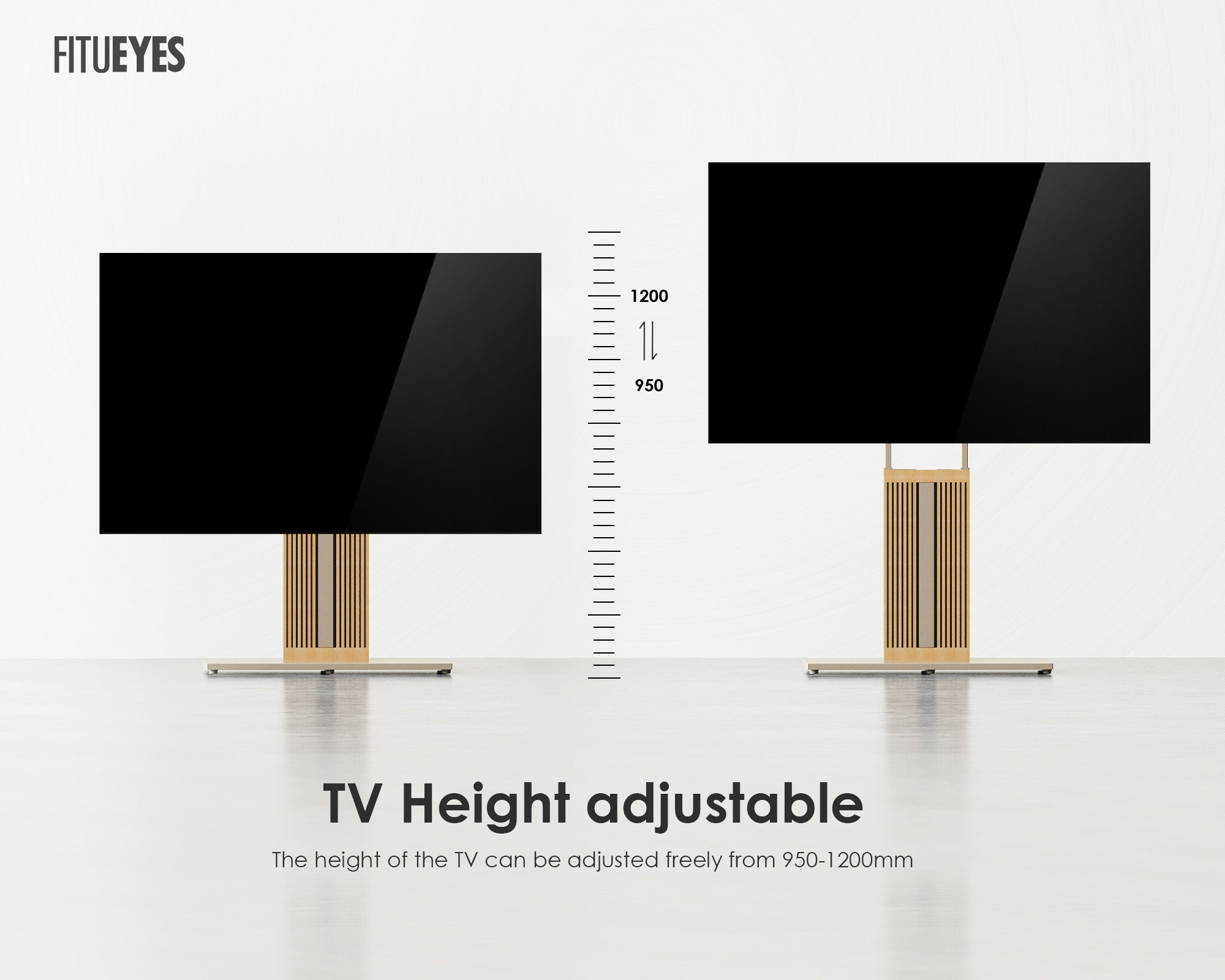 ZEN FT88 Floor TV Stand