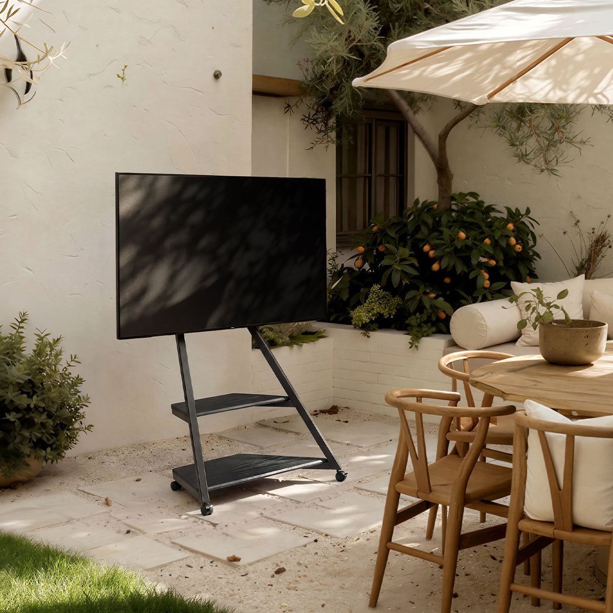 outdoor tv stand