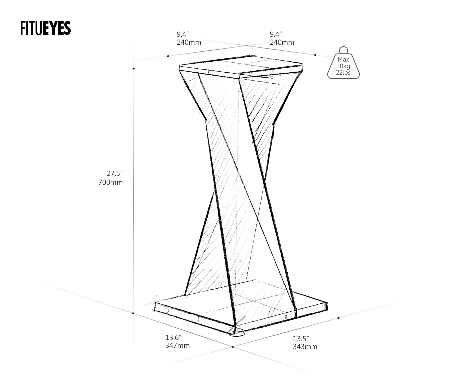 Eiffel SS Speaker Stand