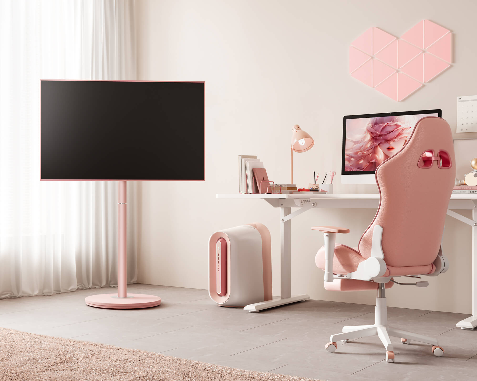 Master V2 FT65 Floor TV Stand With Wheels