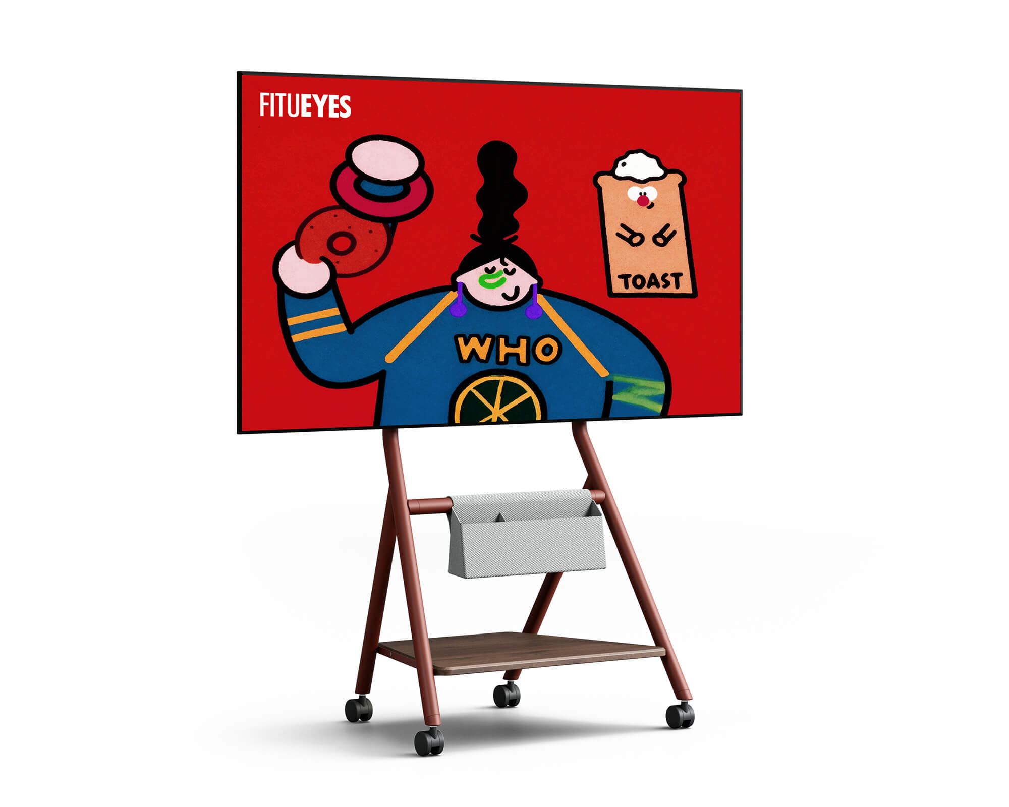 Collector TC65 Floor TV Stand Portable Storage