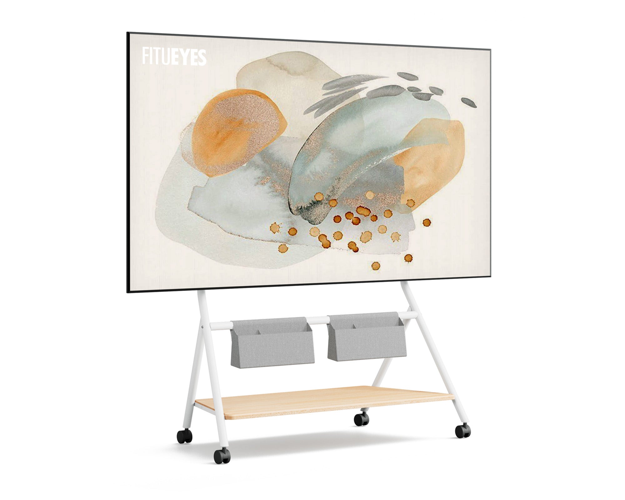 Fitueye Floor TV stand Collector FT78-White