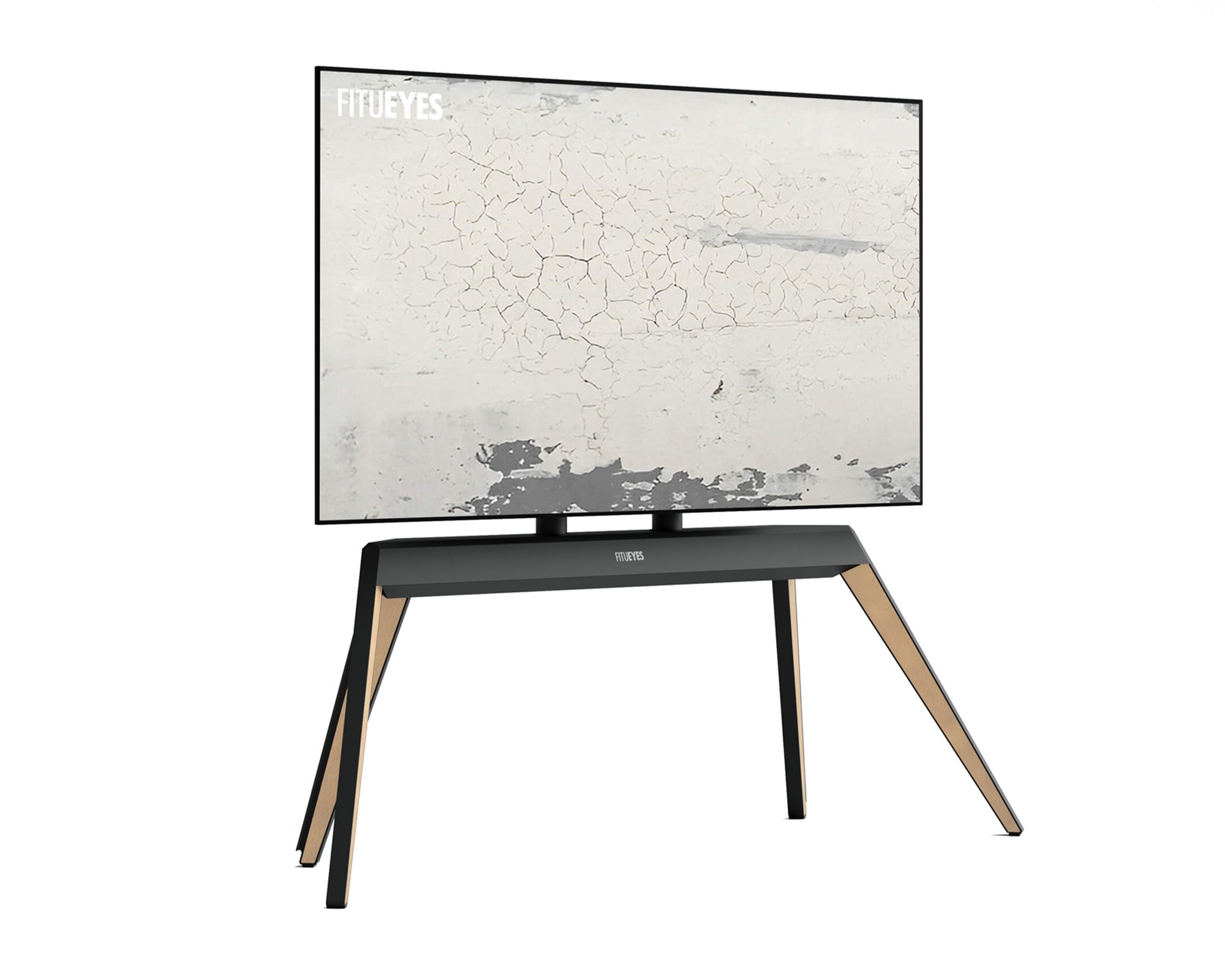 Fitueyes Floor TV Stand Picasso FT88-Maple