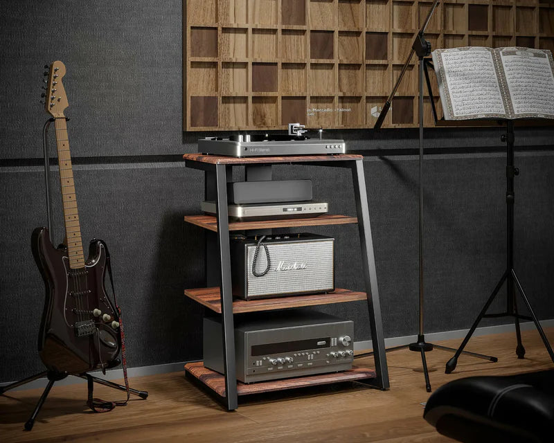 Audio Rack Eiffel Series F07 - Walnut